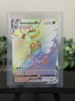 Butterfree VMAX 190/189 Secret Rare Rainbow Holo 2020 Pokemon Darkness Ablaze - Image 1