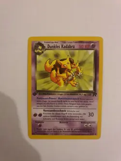 Pokemon TCG | Dunkles Kadabra | Team Rocket | 1. Edition |39/82 | Mint | Deutsch - Image 4