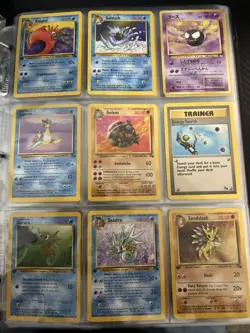 Pokemon Collection Binder With Lots Of First Edition Vintage And Holos. - Image 5
