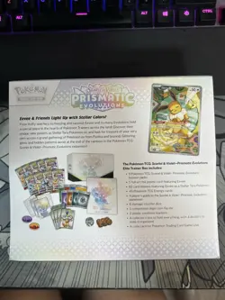 Pokemon TCG Prismatic Evolutions Elite Trainer Box ETB - Factory Sealed - Image 2