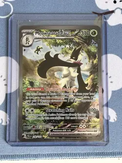 Meowscarada ex 256/193 Pokemon TCG Scarlet & Violet: Paldea Evolved NM/LP - Image 1