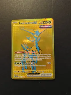 Pokemon TCG Iron Leaves Ex 176/131 Prismatic Evolutions (Hyper Rare) NM - Image 1