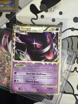 Pokemon TCG Gengar Stage 2 94/102 130 HP Holo 2010 English - Image 1