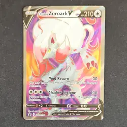 Pokemon Hisuian Zoroark V Promo Holo SWSH297 Sword & Shield HP210 TCG - Image 1