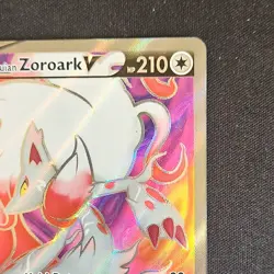 Pokemon Hisuian Zoroark V Promo Holo SWSH297 Sword & Shield HP210 TCG - Image 5