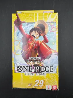 One Piece TCG Egghead Starter Deck ST-29 (SEALED) – Bandai – English – Luffy - Image 1