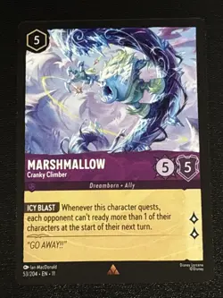 Disney Lorcana Winterspell Marshmallow - Cranky Climber 53/204 NM Rare - Image 1