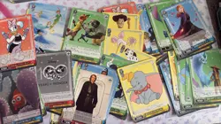 Japanese Disney 100 Weiss Schwarz Bulk Lot of 100 Cards. US Seller - Image 1
