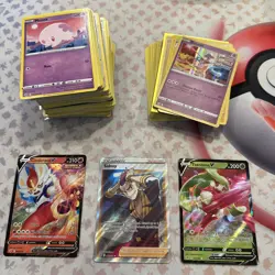 Pokemon cards bundle job lot | Fusion Strike | No Duplicates x211 | Full Art - Image 1