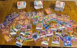 One Piece TCG OP13/PRB02 Card Bulk Lot C/UC/R/SR 2,000+ Cards - Image 1