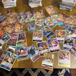 One Piece TCG OP13/PRB02 Card Bulk Lot C/UC/R/SR 2,000+ Cards - Image 5