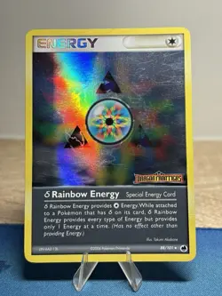 Delta Rainbow Energy 88/101 Ex Dragon Frontiers Reverse Holo Foil Stamped Card - Image 1
