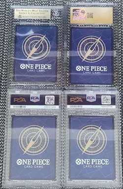 One Piece Assorted Graded Card Lot Of 4 - Image 2