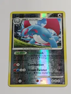 Salamence LV. 66 24/100 DP Stormfront Rare Reverse Holo Pokemon Card - Image 2