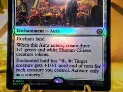 Friendly Neighborhood rare foil magic the gathering spider-man trading card - Image 3