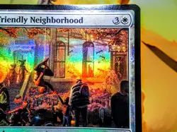 Friendly Neighborhood rare foil magic the gathering spider-man trading card - Image 5
