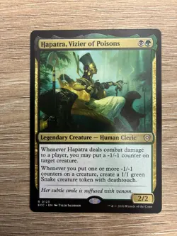 Hapatra -1/-1 Counters Infect Commander Edh Deck Mtg Magic The Gathering - Image 1