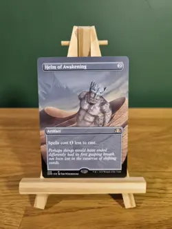MTG Helm of Awakening 448 Dominaria Remastered [DMR] Rare Borderless - Image 1