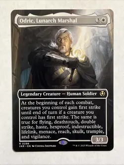Odric, Lunarch Marshal (Borderless) Innistrad Remastered Regular - Image 1