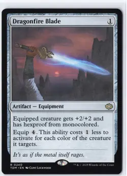 Dragonfire Blade Tarkir: Dragonstorm #240 MTG NM / M - Image 1
