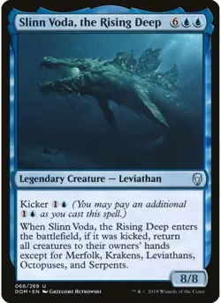 Slinn Voda, the Rising Deep 66 MTG NM - Dominaria - Image 1