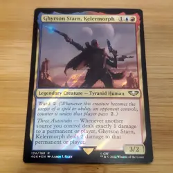 1x Ghyrson Starn, Kelermorph, Surge Foil, Warhammer 40k, Magic MTG NM - Image 1