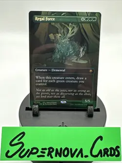 Regal Force (Borderless) [Lorwyn Eclipsed Special Guests] Foil Near Mint - Image 1