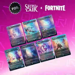 Magic The Gathering MTG Secret Lair x Fortnite Foil new sealed - Image 1