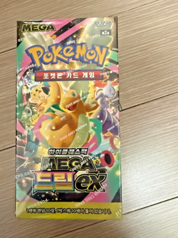 MEGA DREAM EX Booster Box Pokemon Card MEGA M2a 1Box - Korean Lucky - Image 1