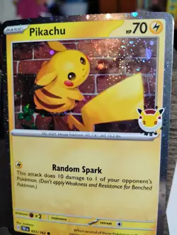 Pokemon TCG Pikachu 051/162 Stamped 2026 Pokemon Day Promo BURP SWIRL 🍥 - Image 1