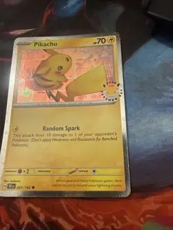 Pokemon TCG Pikachu 051/162 Stamped 2026 Pokemon Day 30 Promo NM - Image 4