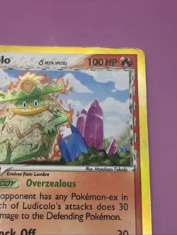 Ludicolo (Delta Species) 6/100 Crystal Guardians Vintage Holo Pokemon Card - Image 4