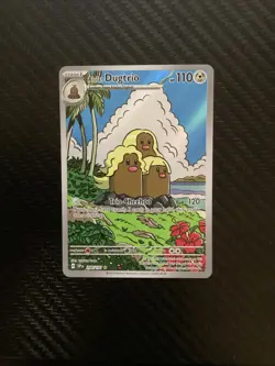 Alolan Dugtrio (208/191) Illustration Rare | Pokemon SV08 Surging Sparks | NM - Image 1
