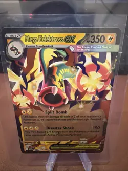 Mega Eelektross EX 061/217 Full Art Holo Pokemon Card TCG ASC 2026 NM - Image 1
