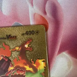 Venusaur, Charizard & Blastoise VMAX HP 400 Gold Vinyl Fan Art Pokemon Card P2 - Image 3
