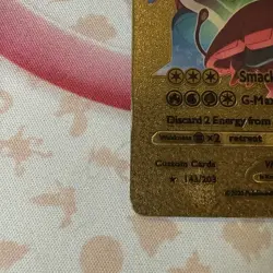 Venusaur, Charizard & Blastoise VMAX HP 400 Gold Vinyl Fan Art Pokemon Card P2 - Image 4