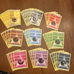 Lot of 43 Pokemon Generations Energy Cards, XY mostly MP includes 1 holo - Image 1