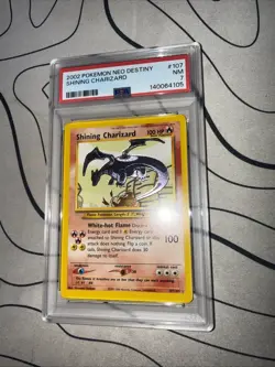 2002 Neo Destiny Shining Charizard 107/105 PSA 7 Pokemon - Image 3