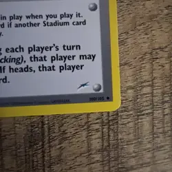 Lucky Stadium 100/105 Neo Destiny 2002 Pokemon TCG Uncommon NM Condition Vintage - Image 4