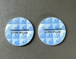 2x 1999 Chansey Holo Foil Nintendo Pokemon Wizards Coin Rare - Image 3