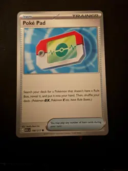 Pokemon TCG - Ascended Heroes 198/217 - Poke Pad - NM/Pack Fresh - Image 1