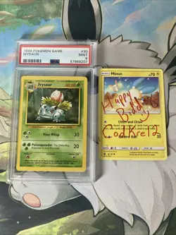 1999 Pokemon TCG Ivysaur - Base Set - 30/102 - PSA 9 - Image 1