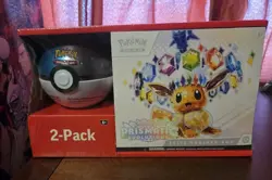 Pokemon TCG Prismatic Evolutions ETB and Pokeball Sam’s Club Bundle New Sealed - Image 1