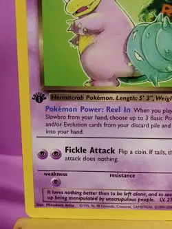 Pokemon TCG Dark Slowbro 29/82 Team Rocket 1st Edition Regular Rare Near Mint - Image 5