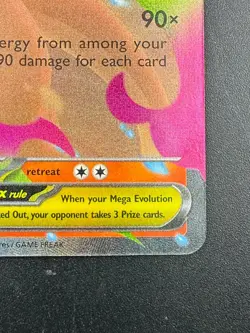 Pokemon TCG Mega Charizard X ex 029 Mega Evolution Black Star Promo NM - Image 4