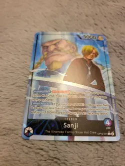 One Piece TCG Sanji Alt Art Leader OP12-041 Legacy of the Master English LP/MP - Image 1