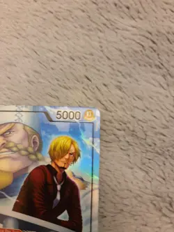 One Piece TCG Sanji Alt Art Leader OP12-041 Legacy of the Master English LP/MP - Image 3