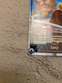 One Piece TCG Sanji Alt Art Leader OP12-041 Legacy of the Master English LP/MP - Image 4