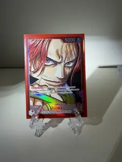 Shanks OP09-001 Alt Art Leader - Emperors in the New World - One Piece - English - Image 1