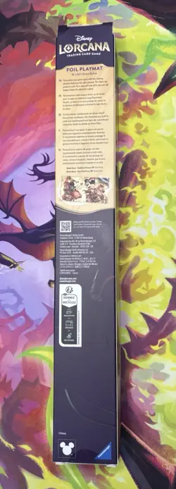 Disney Lorcana Parks Exclusive Mickey & Minnie Foil Playmat Sealed - Image 3